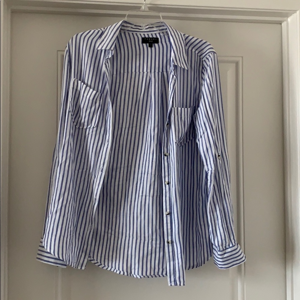 Tinsel button down shirt